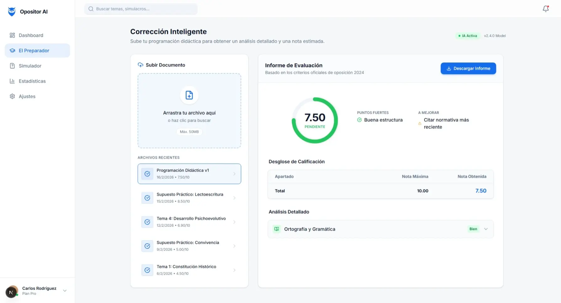 Alumno estudiando
con Tutor AI